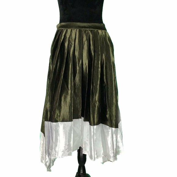 English Factory Skirt Midi Asymmetrical Skirt - Picture 2 of 3